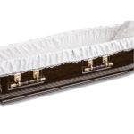 Avondale Walnut Coffin Open