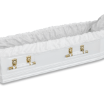 Avondale White Coffin Open